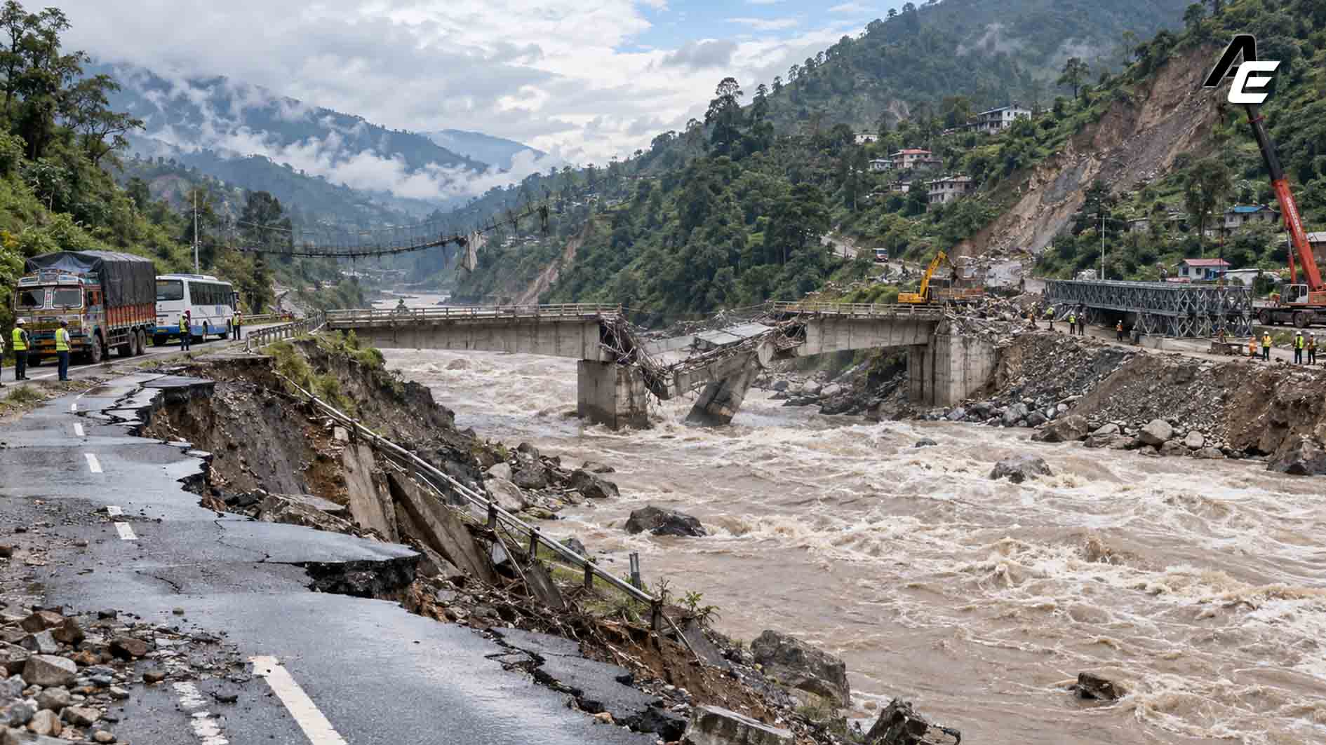 भोटेकोशी बाढीको बिल : यातायातमै ७३ अर्ब, समग्रमा सात खर्बमाथि
